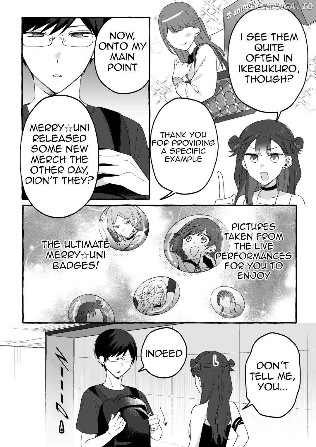 The Useless Idol and Her Only Fan in the World Chapter 19.8 - page 2