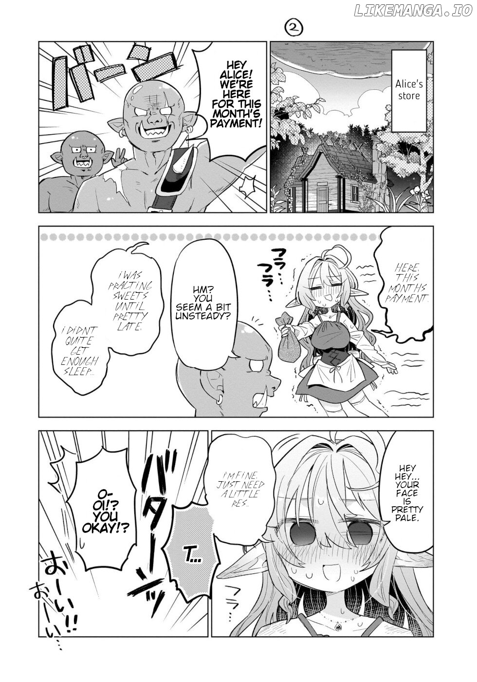 Sweets, Elf, And A High School Girl Chapter 7.5 - page 3