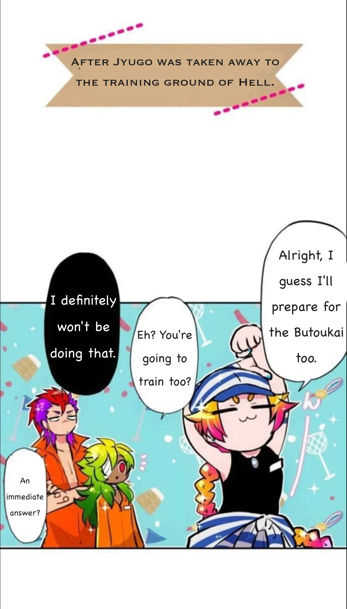 Nanbaka Chapter 346 - page 1