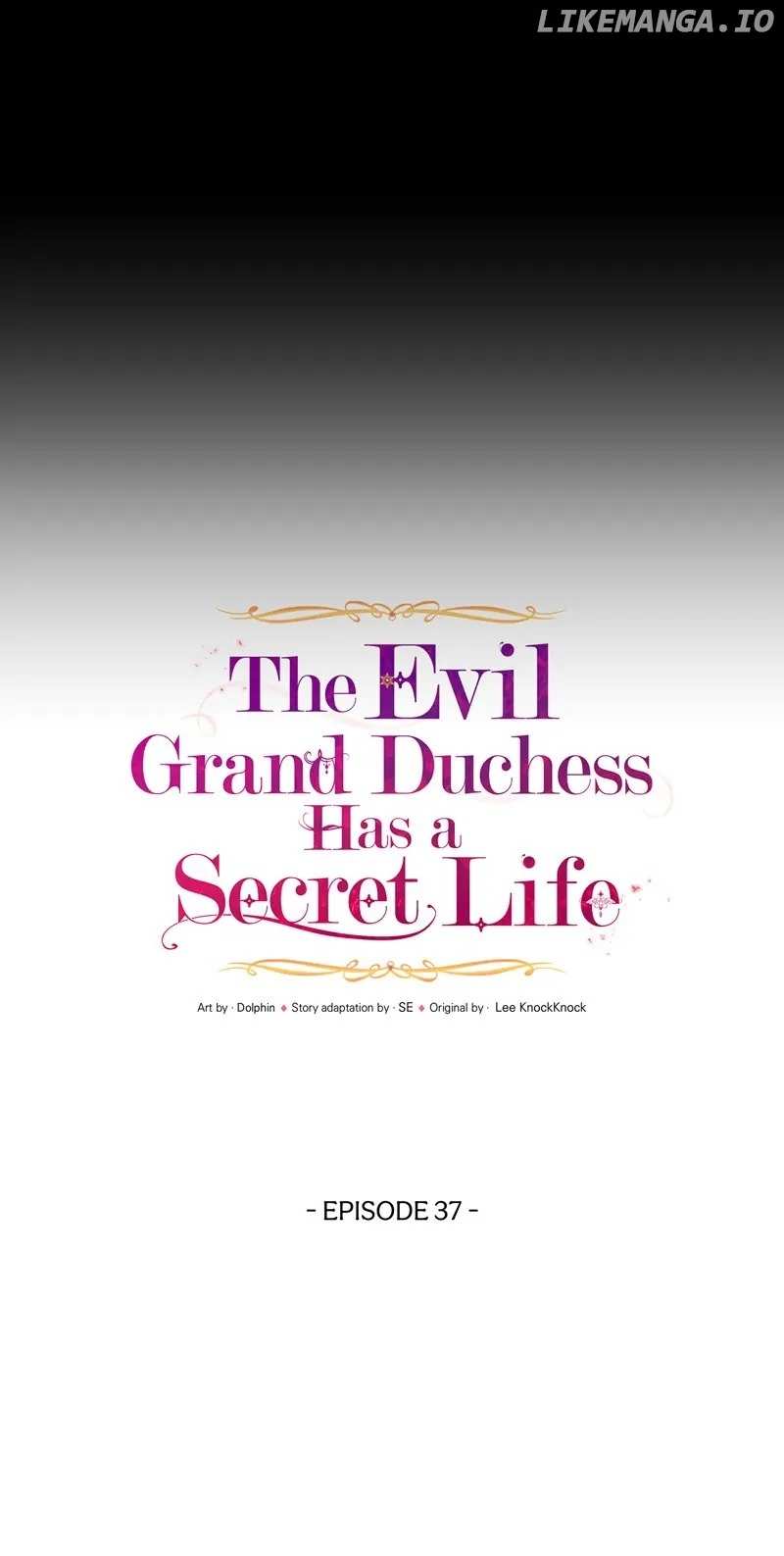 The Evil Grand Duchess Has a Secret Life Chapter 37 - page 33