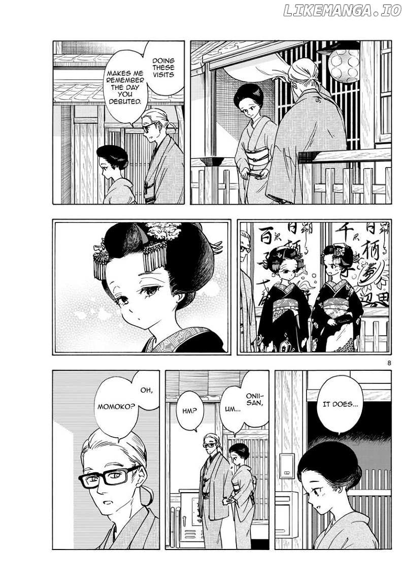 Kiyo in Kyoto: From the Maiko House Chapter 258 - page 8