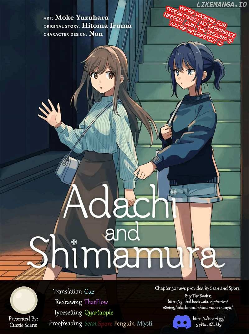 Adachi To Shimamura (Moke Yuzuhara) Chapter 33.2 - page 13