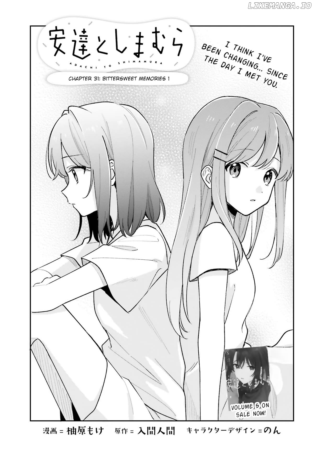 Adachi To Shimamura (Moke Yuzuhara) Chapter 35 - page 3