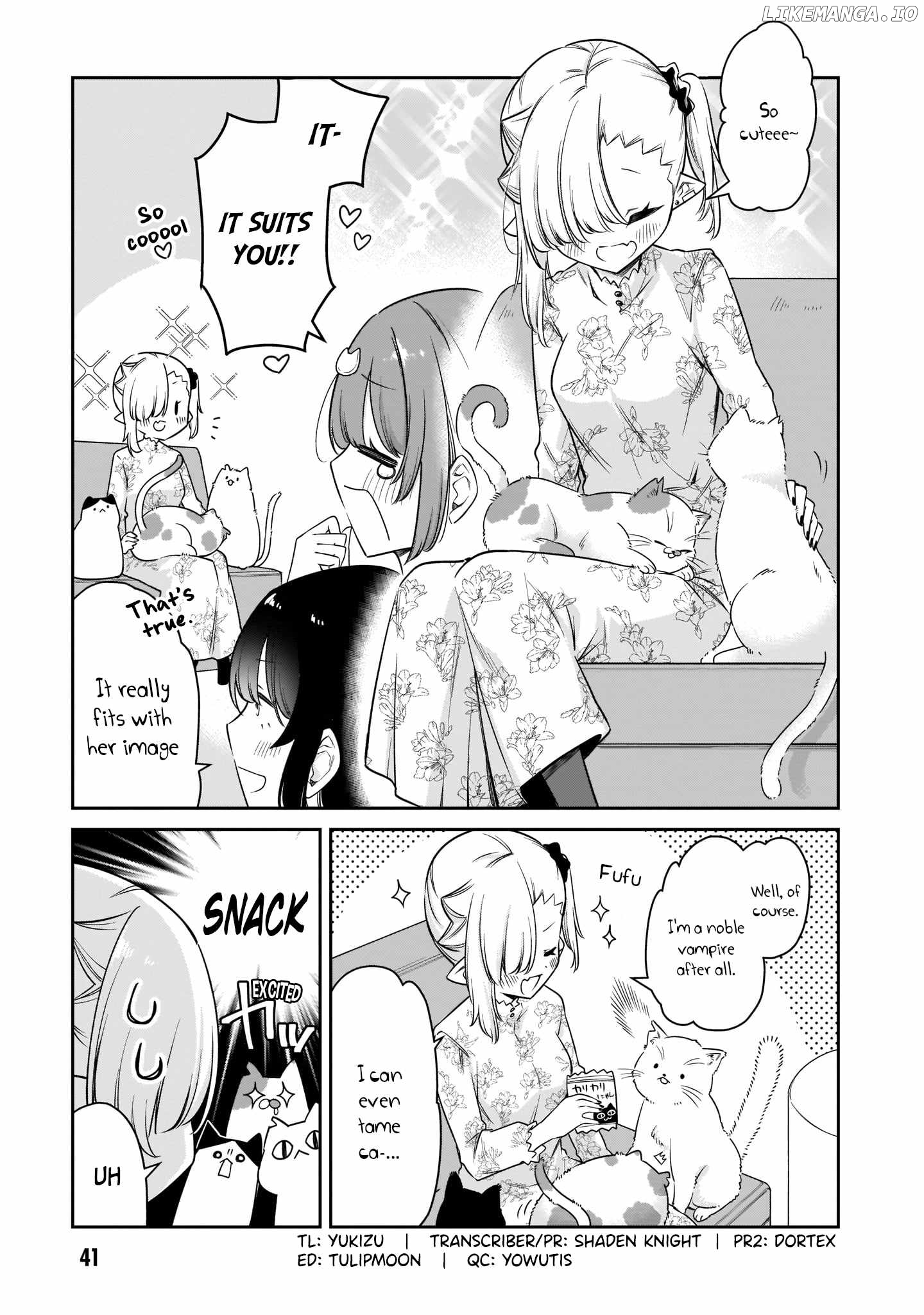 Vampire-chan Can't Suck Properly Chapter 26 - page 4