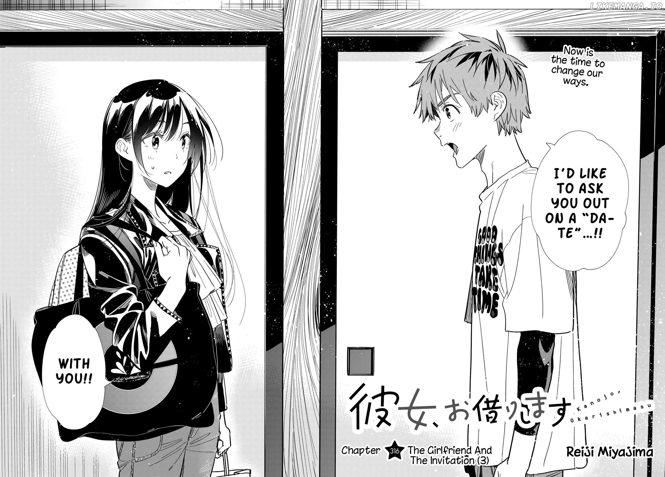 Kanojo, Okarishimasu Chapter 316 - page 2