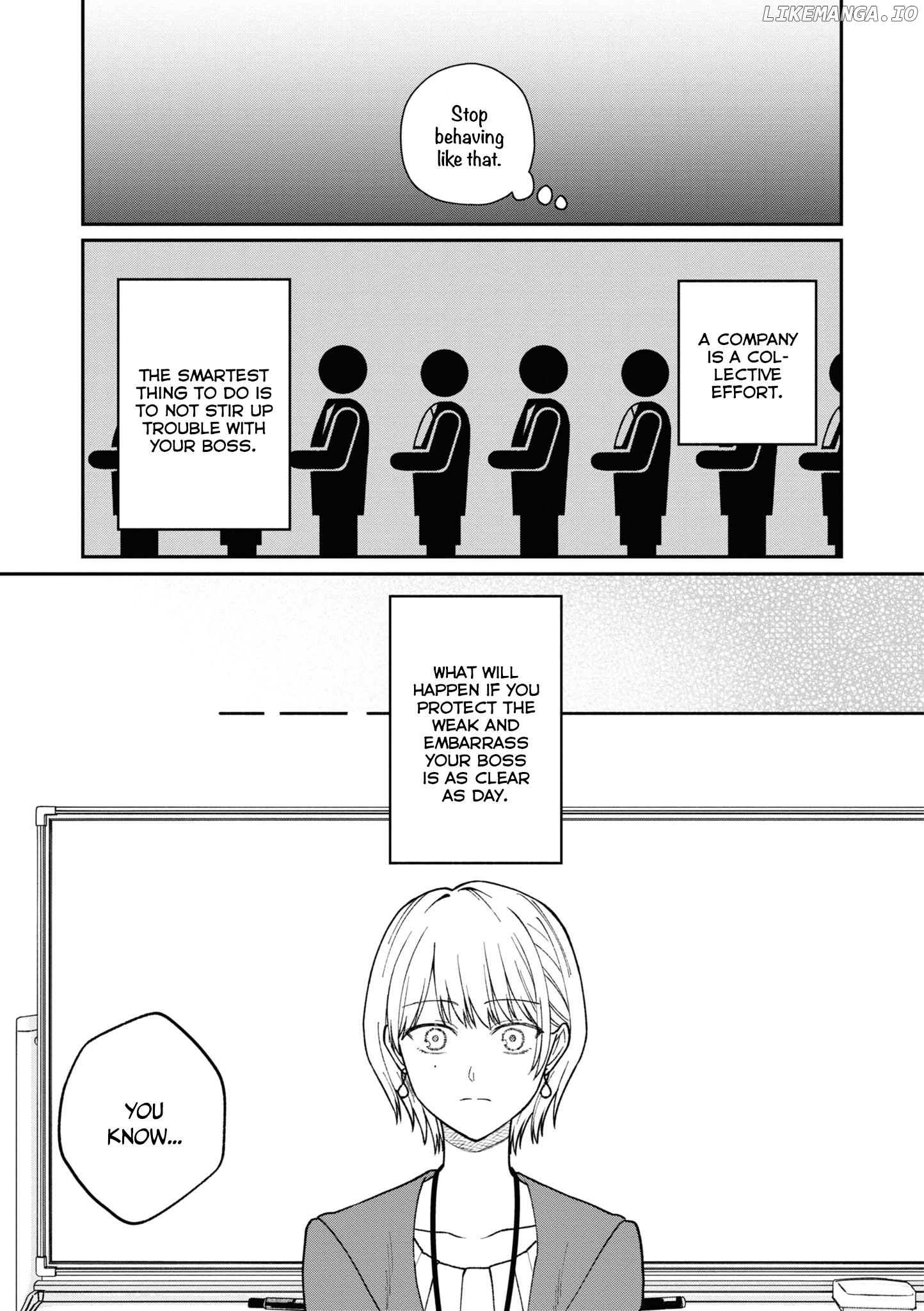 The New-Hire Who Could "Read" Emotions and the Unsociable Senpai Chapter 35 - page 4