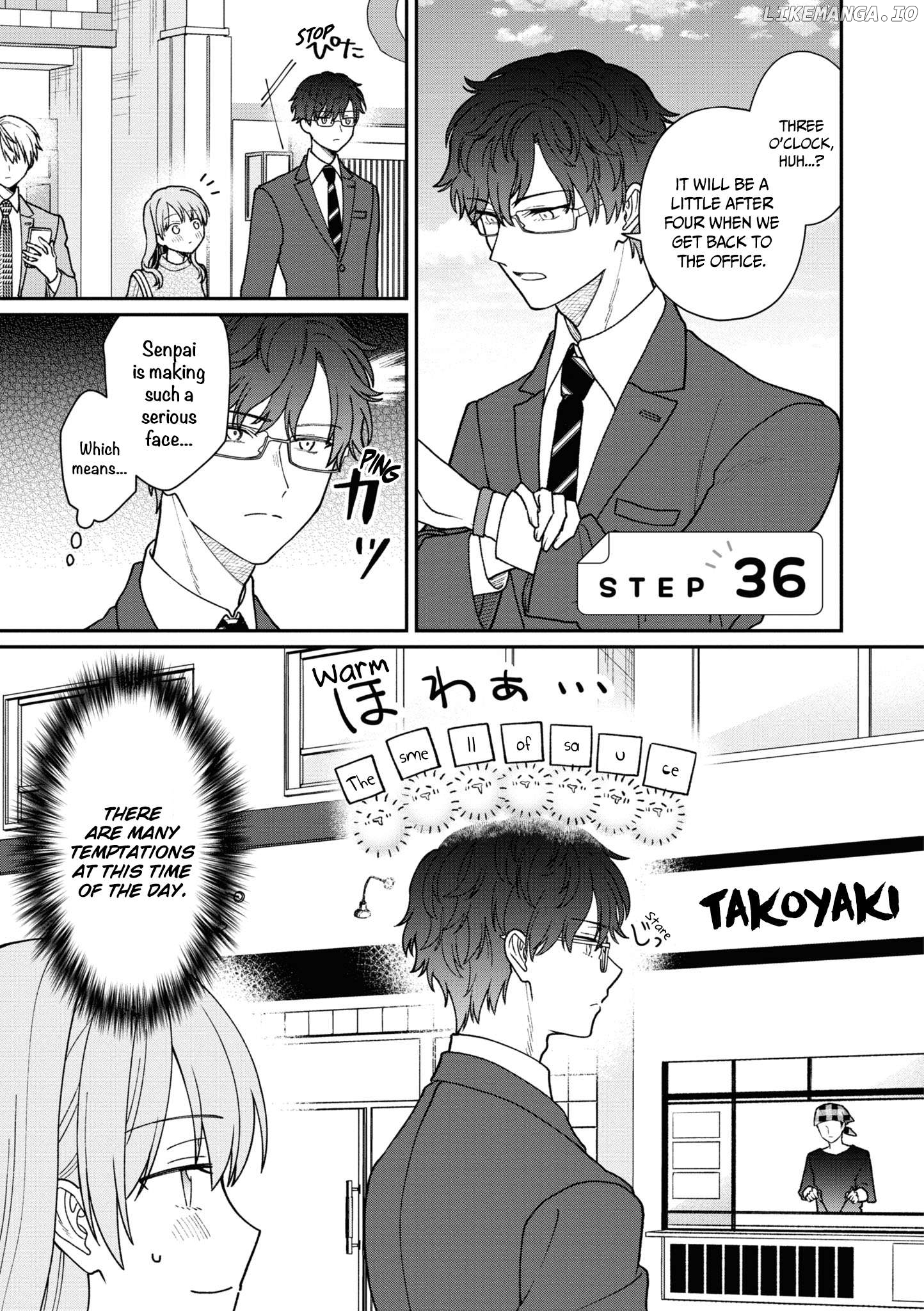 The New-Hire Who Could "Read" Emotions and the Unsociable Senpai Chapter 36 - page 2