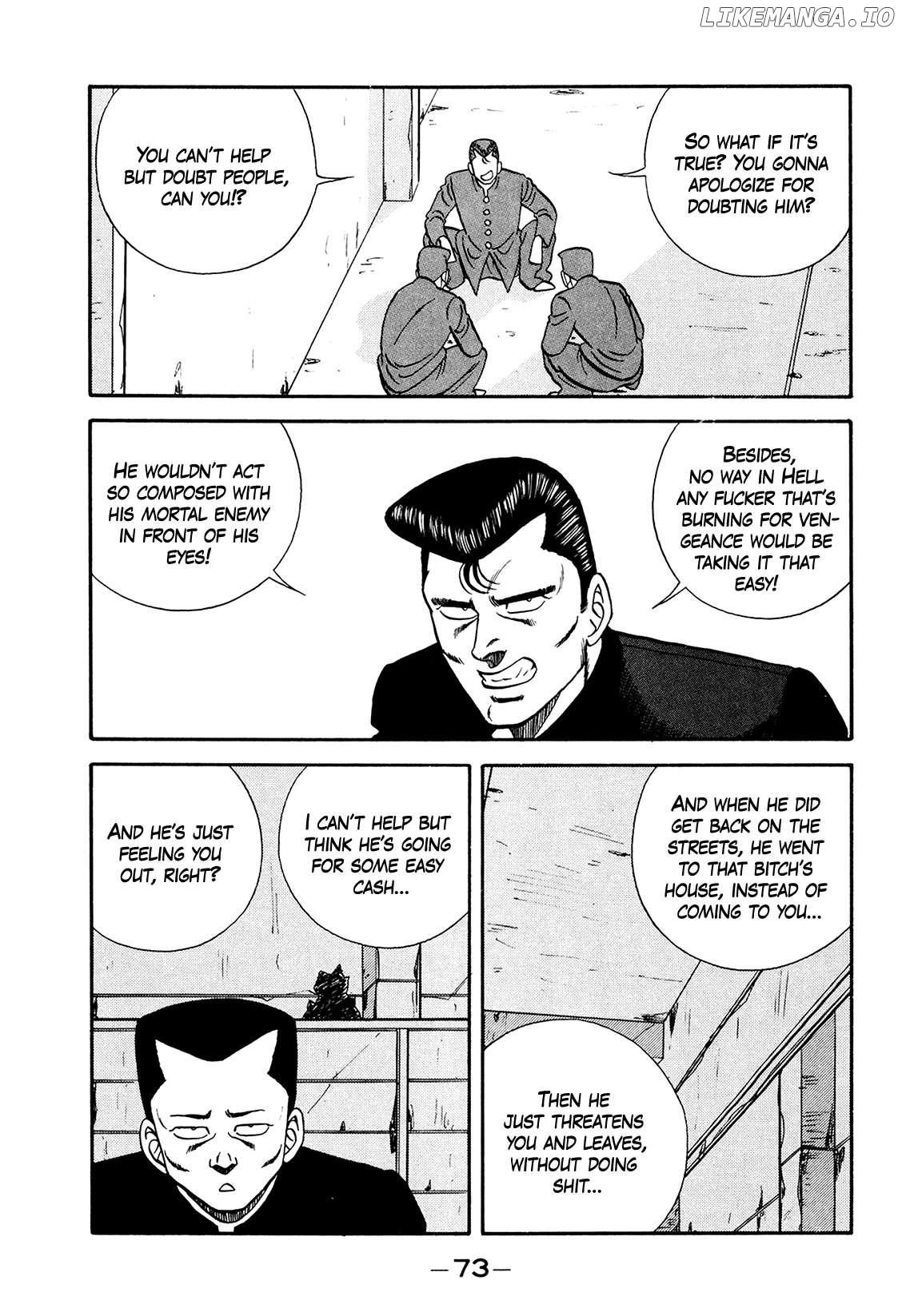 Be-Bop-Highschool Chapter 176 - page 73