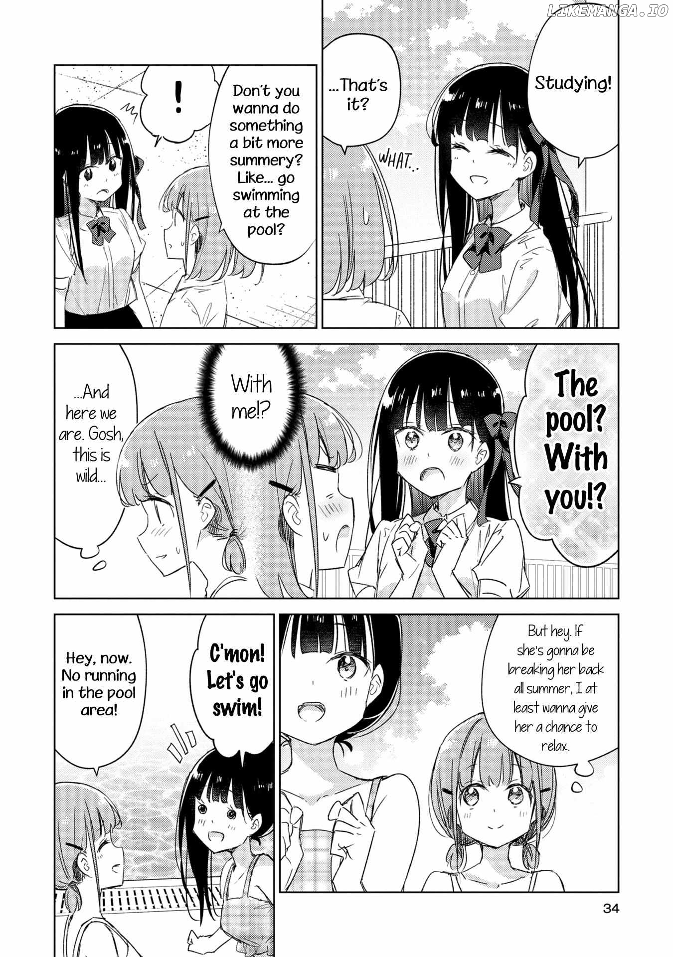 Amaesasete Hinamori-san! Chapter 15 - page 2