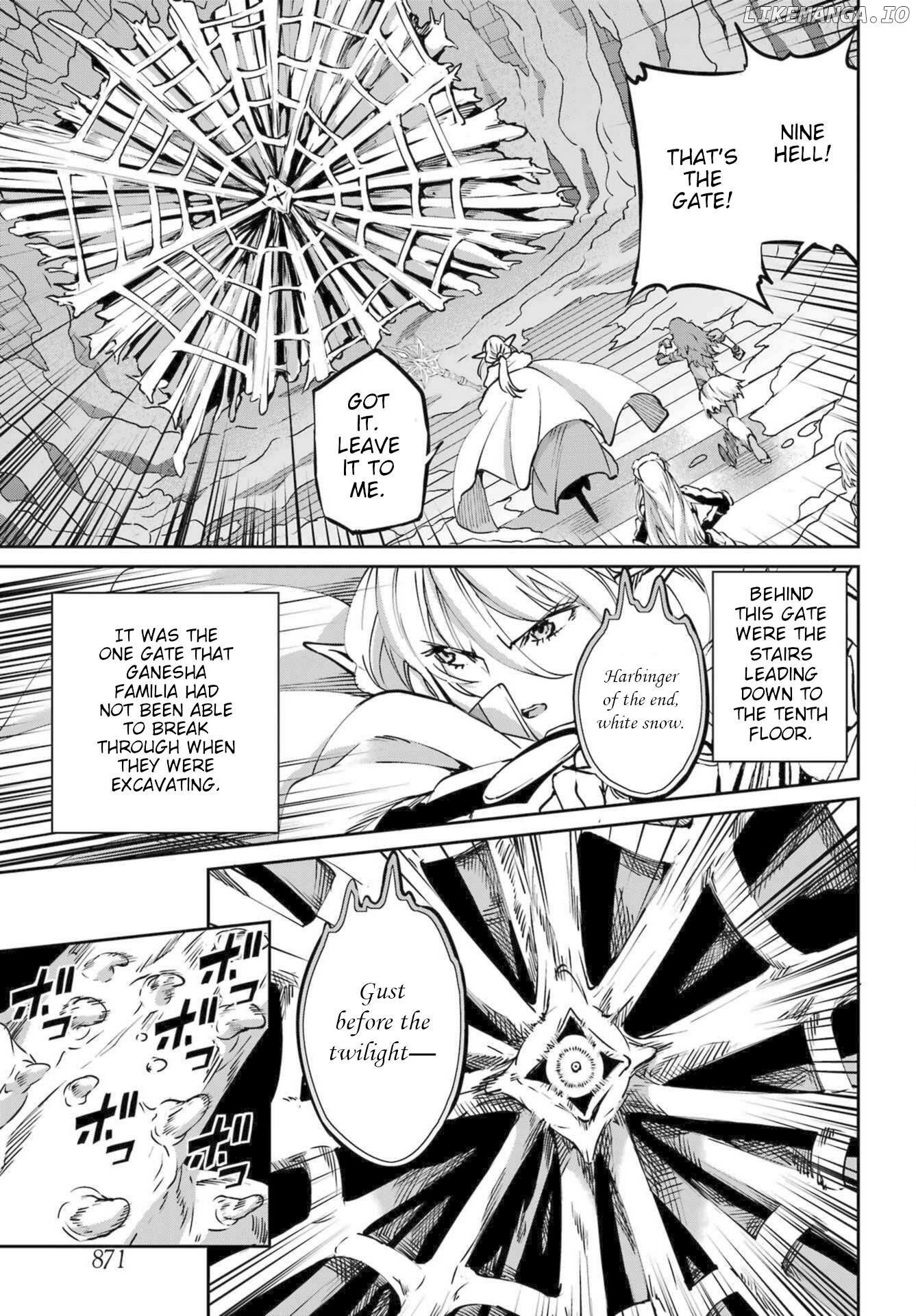 Dungeon Ni Deai O Motomeru No Wa Machigatte Iru Darou Ka Gaiden – Sword Oratoria Chapter 116 - page 35