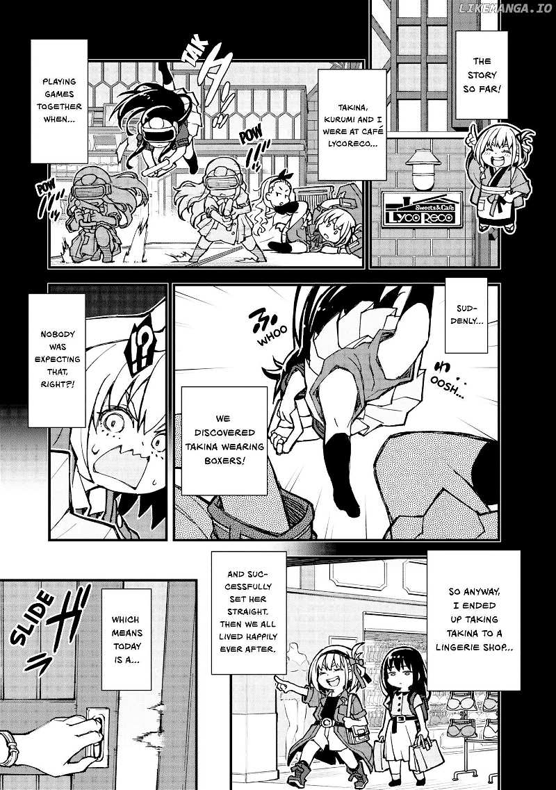 Lycoris Recoil Koushiki Comic Anthology: Reload Chapter 3 - page 1