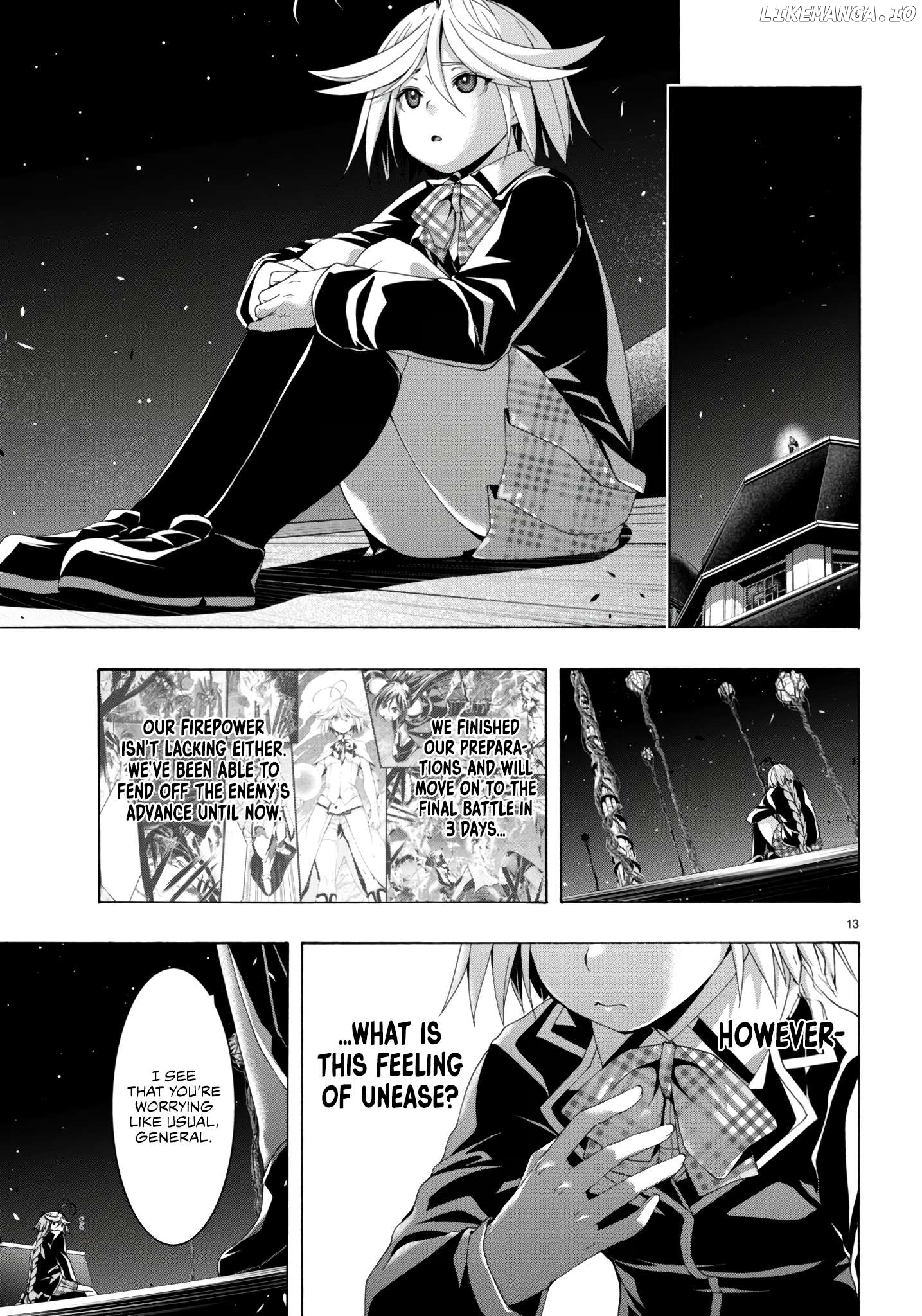 Trinity Seven: 7-Nin no Mahoutsukai Chapter 149 - page 14