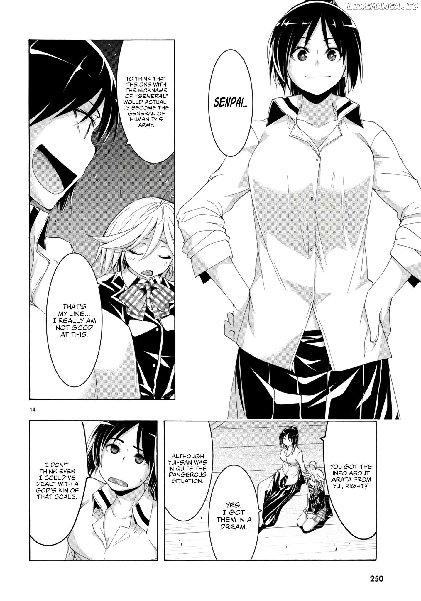 Trinity Seven: 7-Nin no Mahoutsukai Chapter 149 - page 15