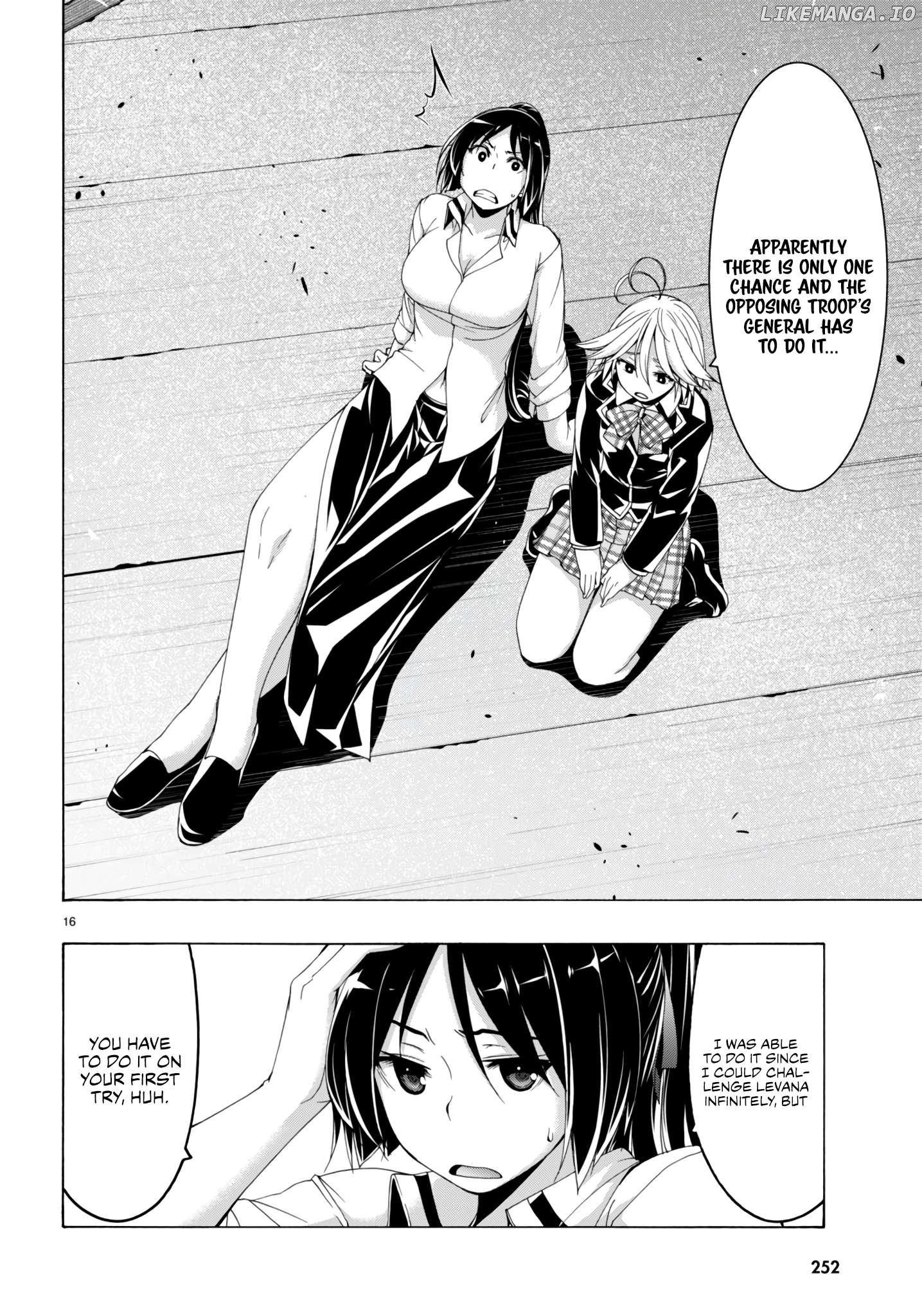 Trinity Seven: 7-Nin no Mahoutsukai Chapter 149 - page 17