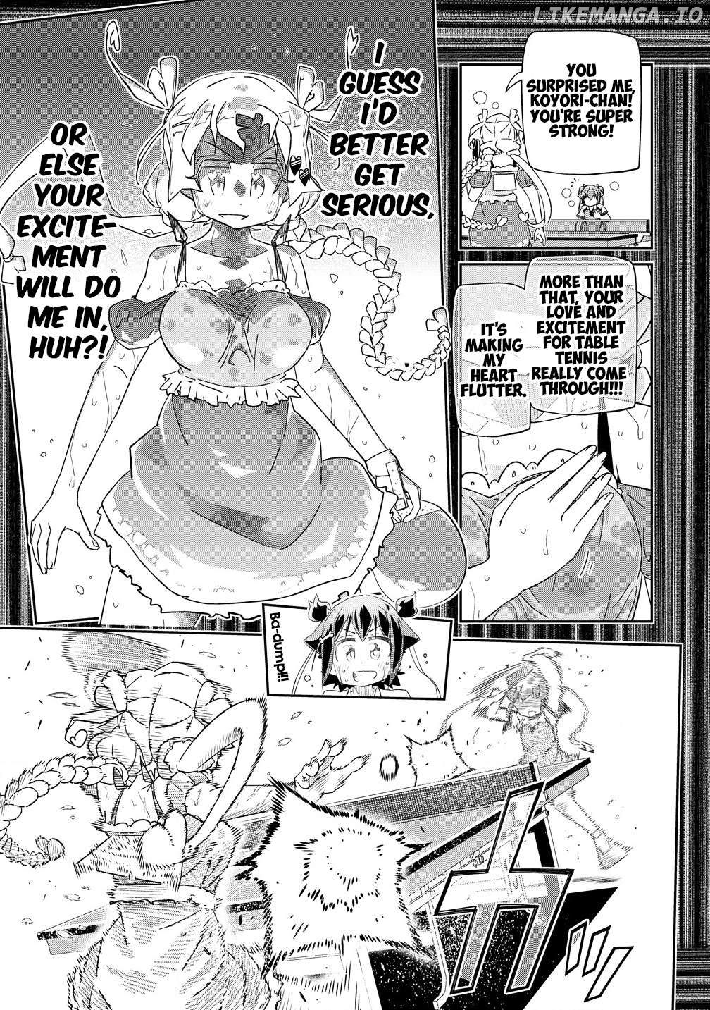 Shakunetsu No Takkyuu Musume Reburn!! Chapter 7.2 - page 3