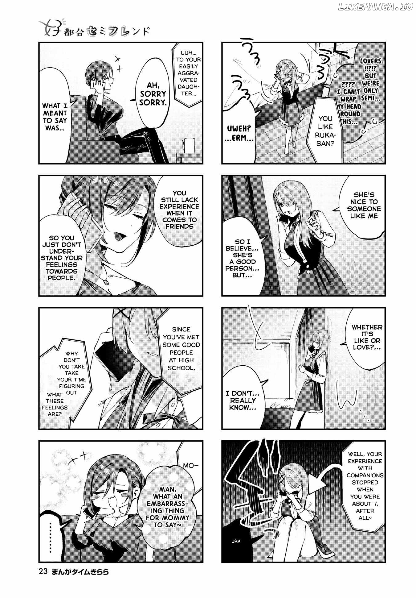 Convenient Semi-Friend Chapter 13 - page 7