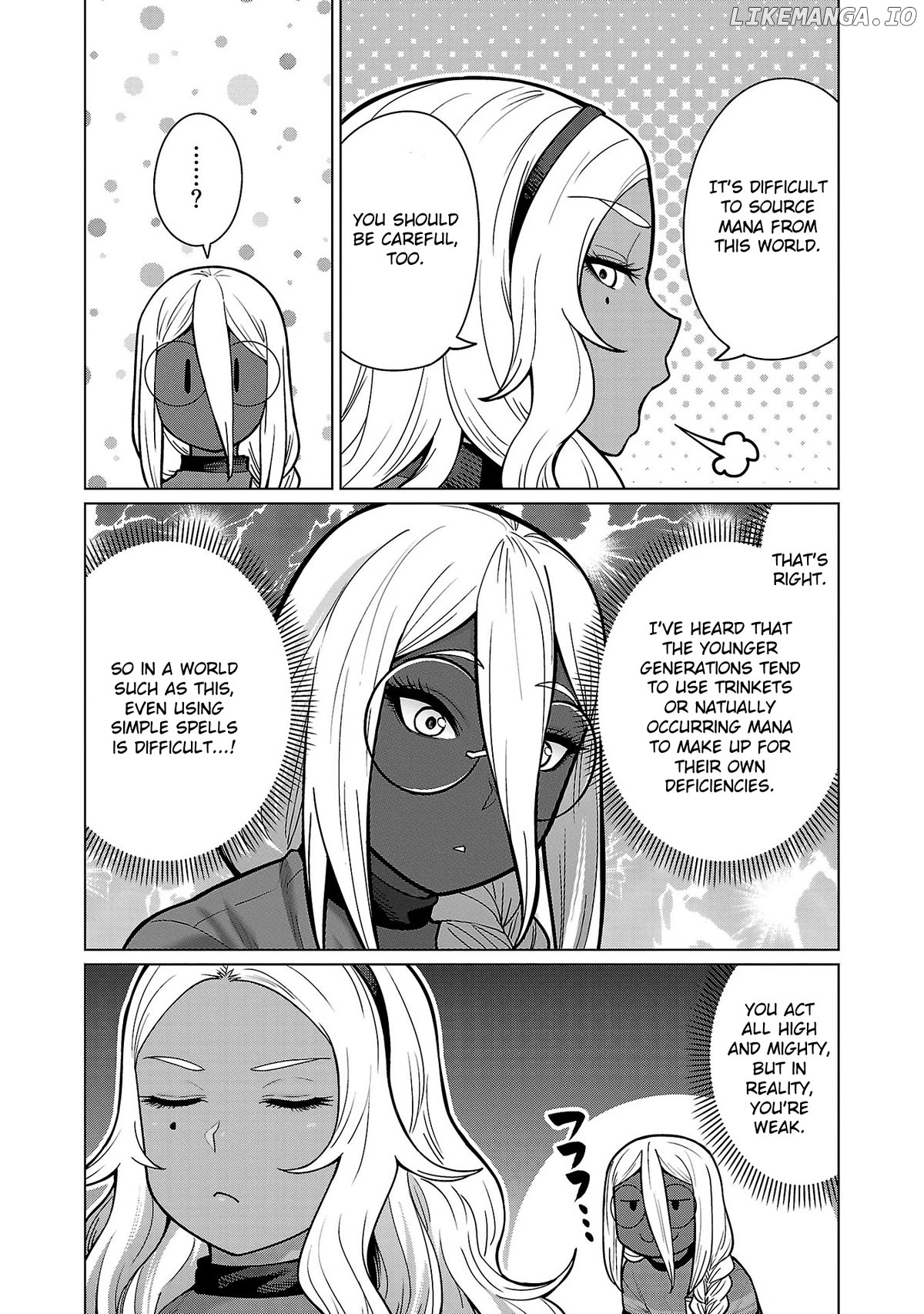 Shin Elf-san wa Yaserarenai. Chapter 13 - page 10