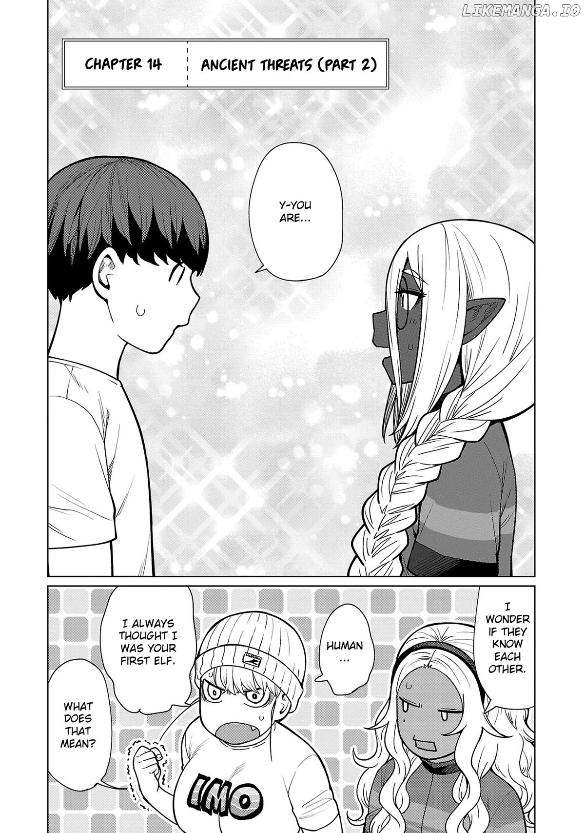 Shin Elf-san wa Yaserarenai. Chapter 14 - page 1