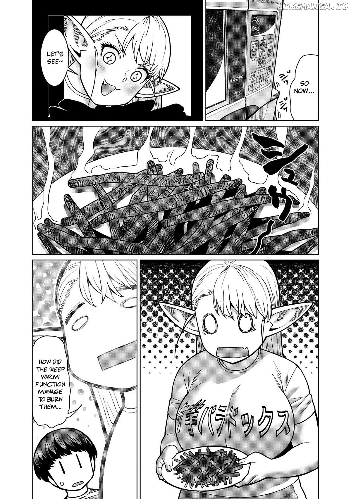 Shin Elf-san wa Yaserarenai. Chapter 14 - page 11