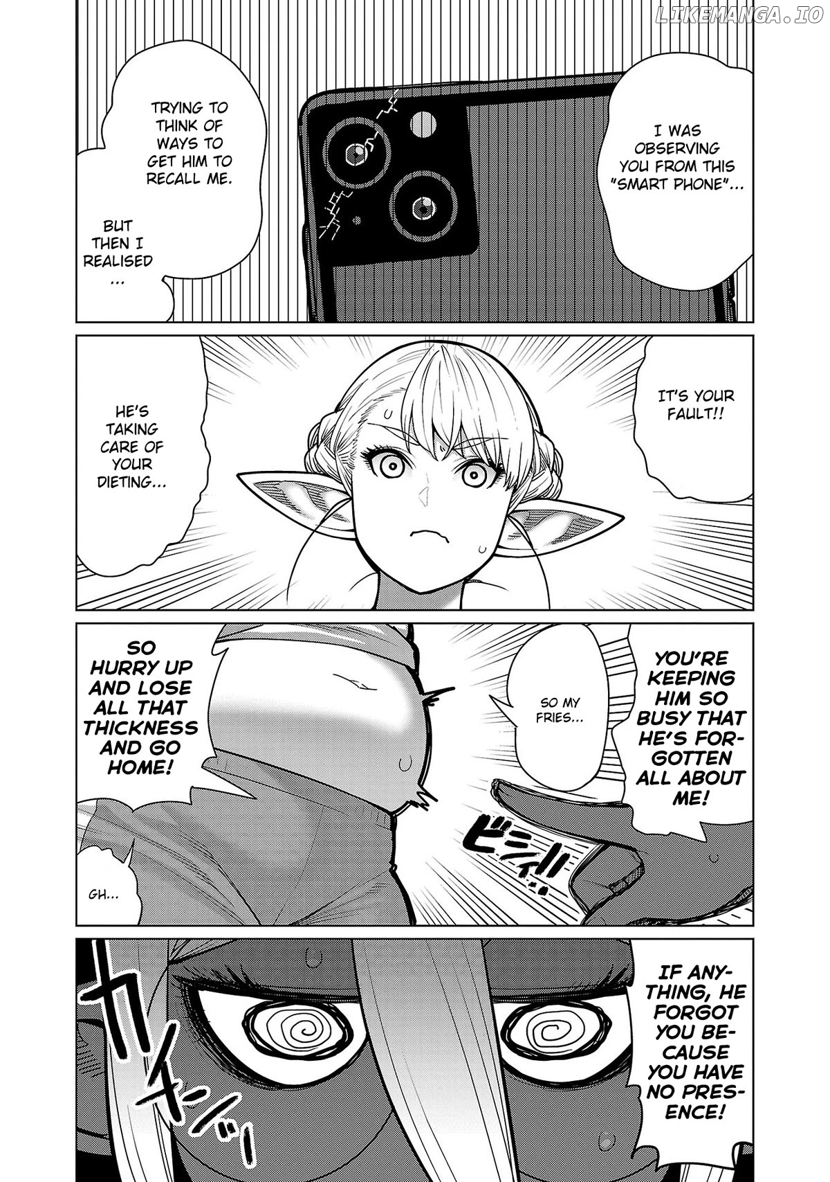 Shin Elf-san wa Yaserarenai. Chapter 14 - page 18