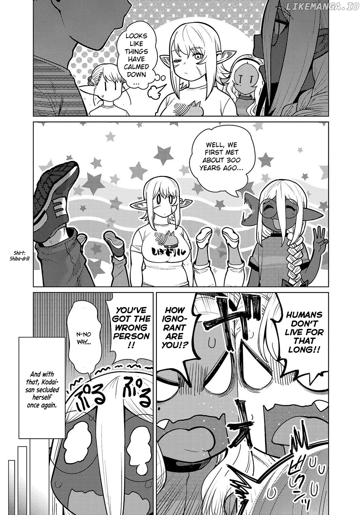 Shin Elf-san wa Yaserarenai. Chapter 14 - page 23