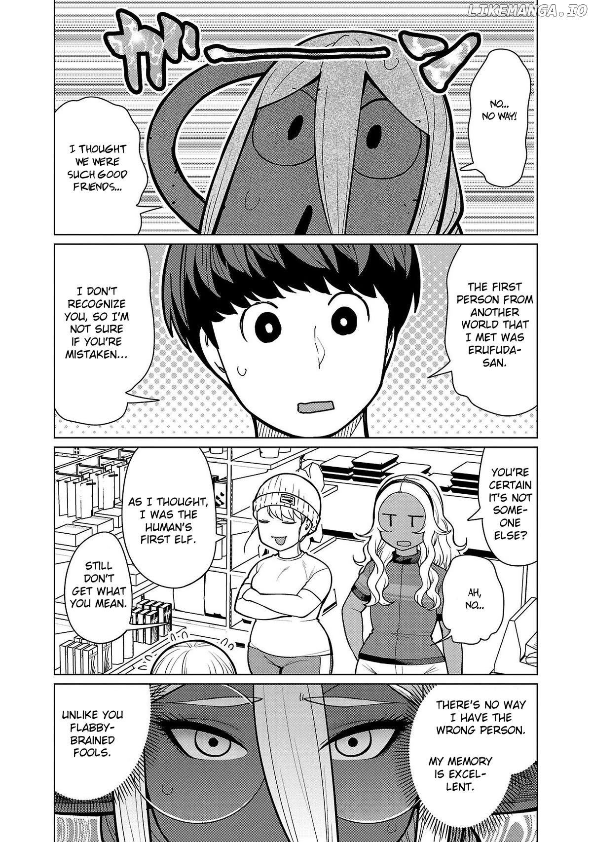 Shin Elf-san wa Yaserarenai. Chapter 14 - page 4