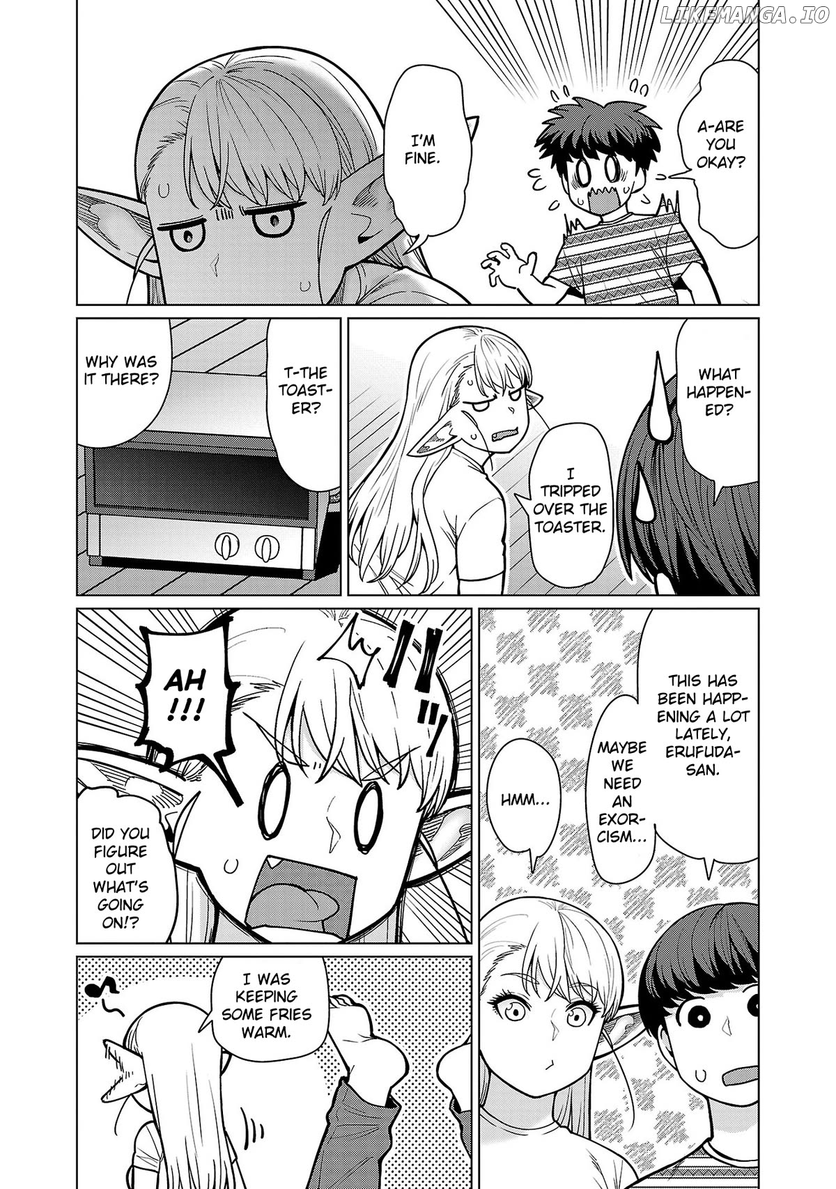 Shin Elf-san wa Yaserarenai. Chapter 14 - page 10