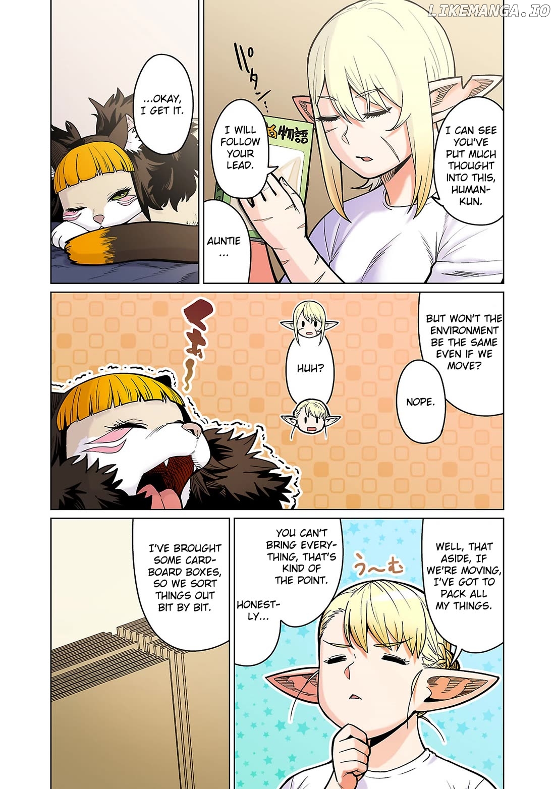 Shin Elf-san wa Yaserarenai. Chapter 15 - page 20