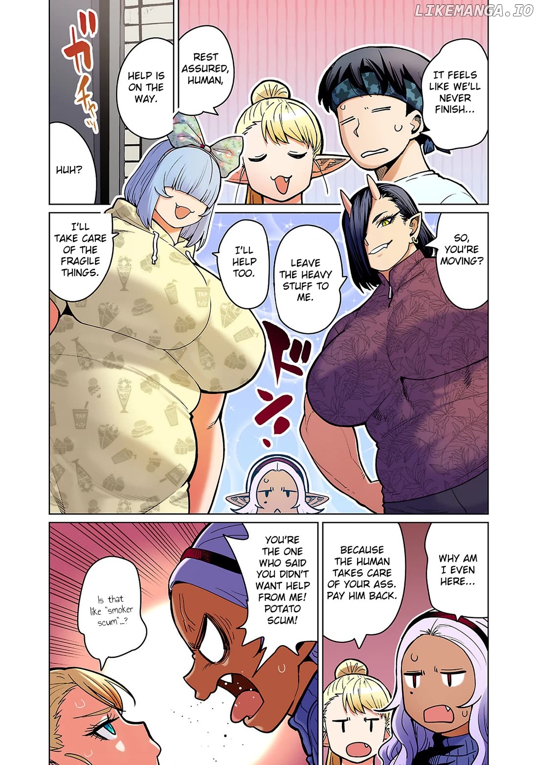 Shin Elf-san wa Yaserarenai. Chapter 15 - page 24