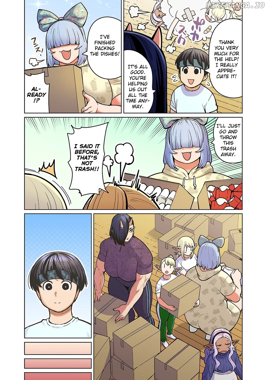 Shin Elf-san wa Yaserarenai. Chapter 15 - page 25