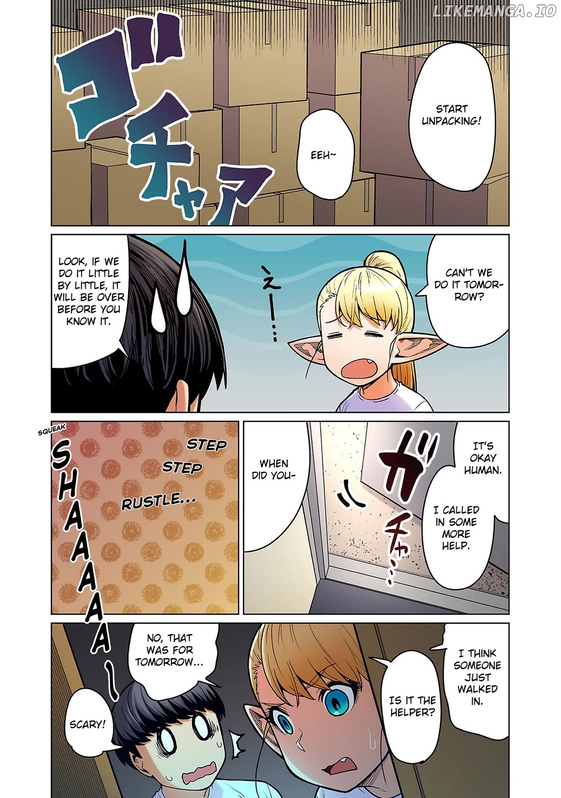 Shin Elf-san wa Yaserarenai. Chapter 15 - page 27