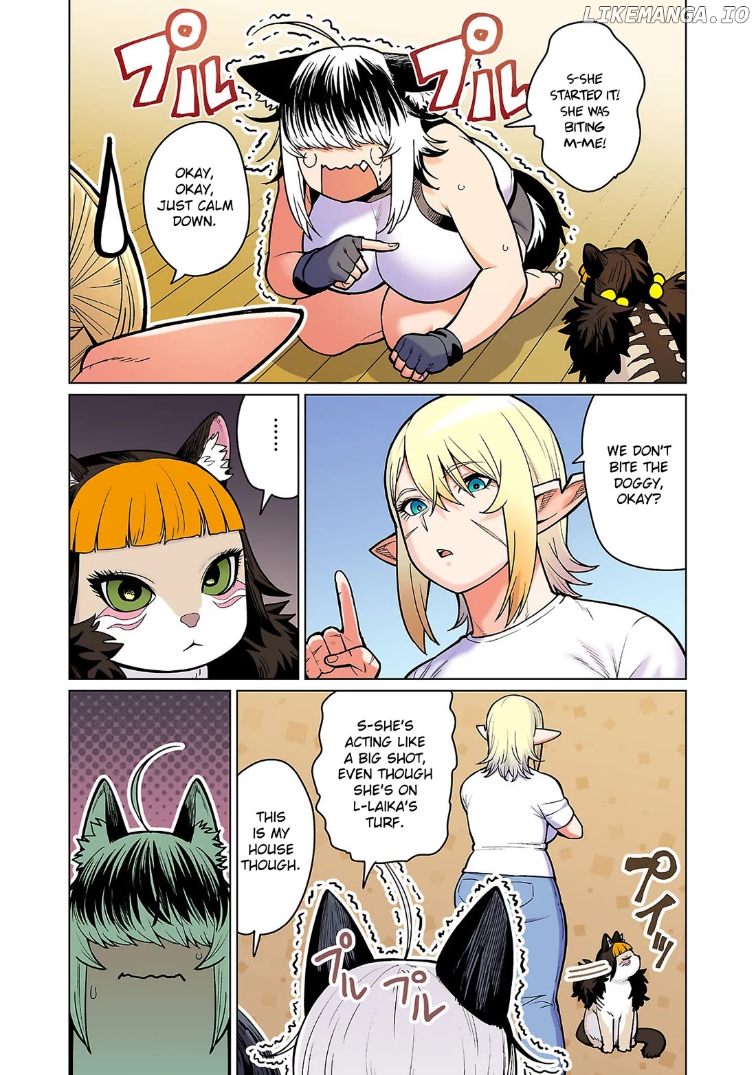 Shin Elf-san wa Yaserarenai. Chapter 15 - page 6