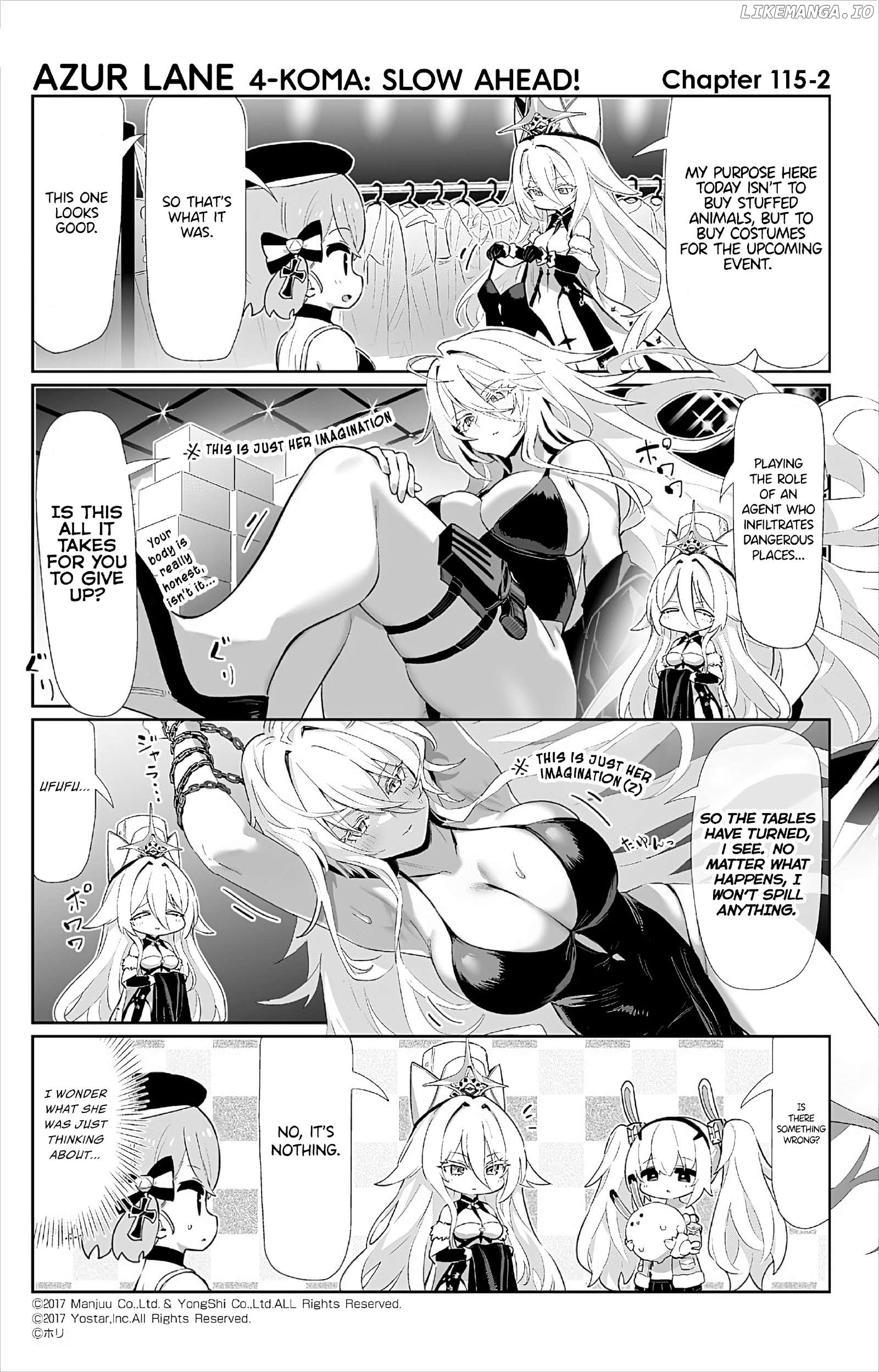 Azur Lane 4-Koma: Slow Ahead Chapter 115 - page 2