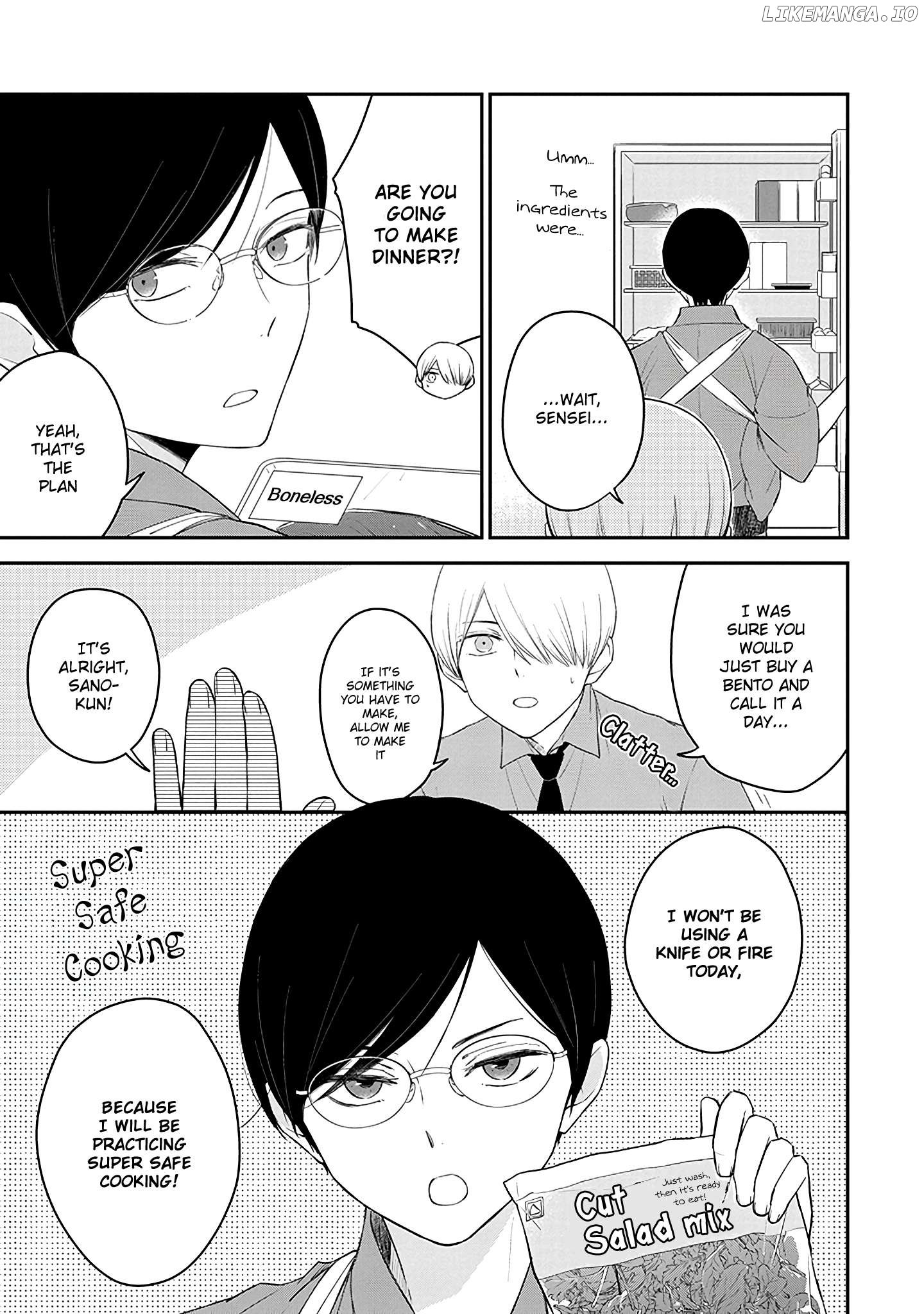 My Housemate Sano-kun Is Just My Editor Chapter 21.2  - page 5