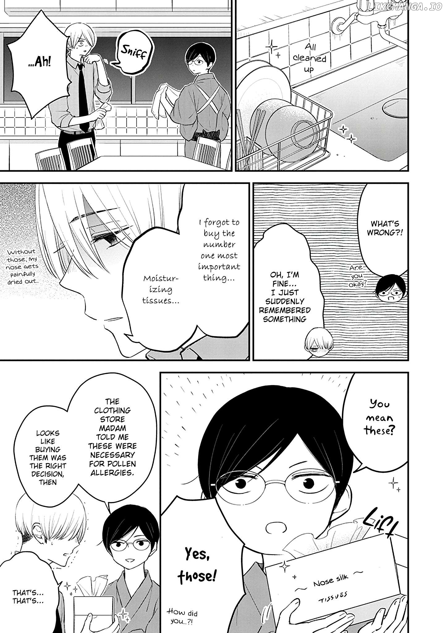 My Housemate Sano-kun Is Just My Editor Chapter 21.2  - page 17