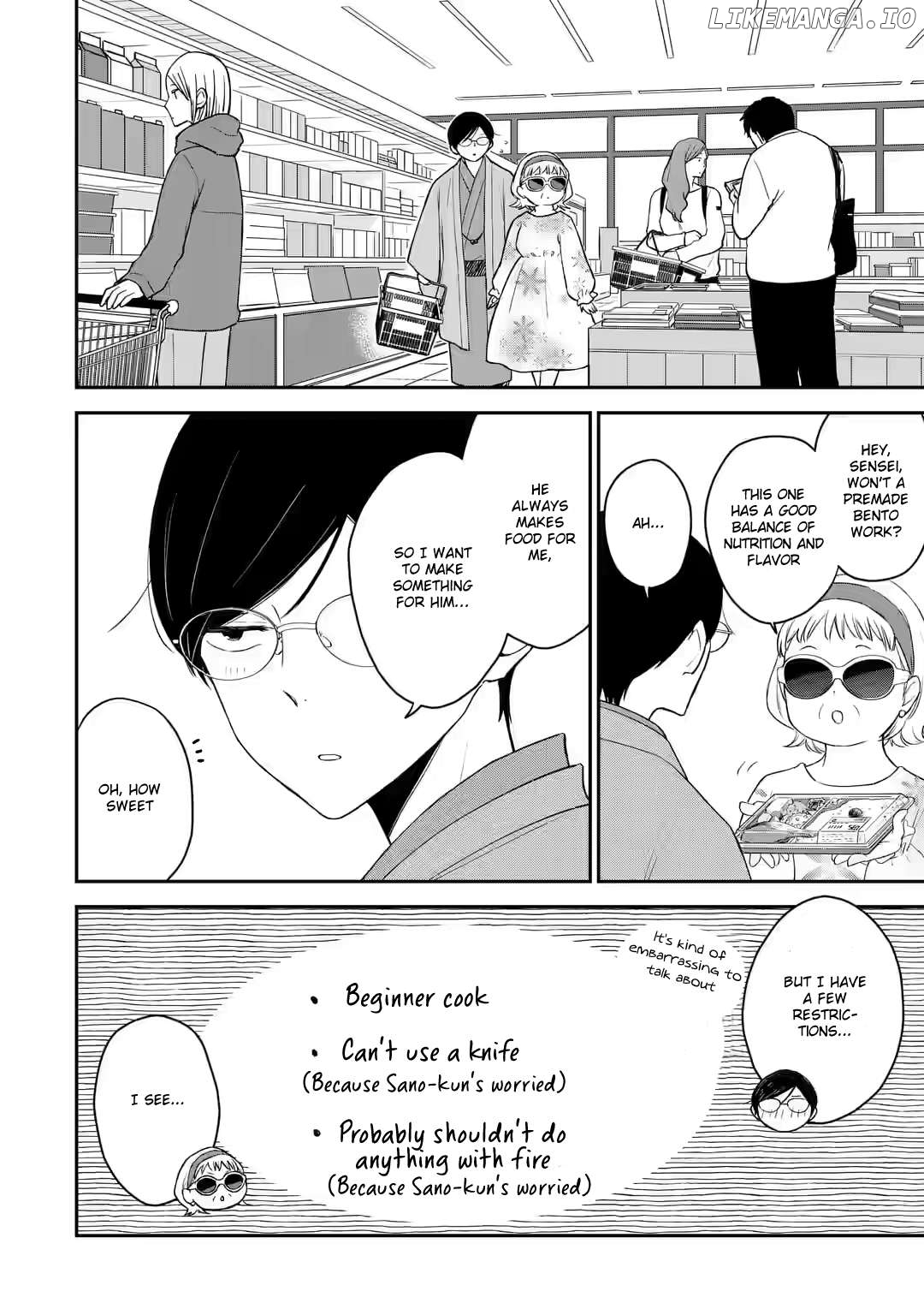 My Housemate Sano-kun Is Just My Editor Chapter 21.1 - page 16