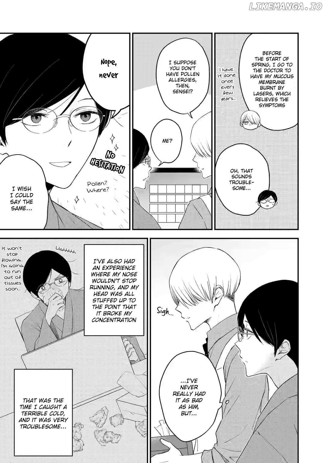 My Housemate Sano-kun Is Just My Editor Chapter 21.1 - page 5