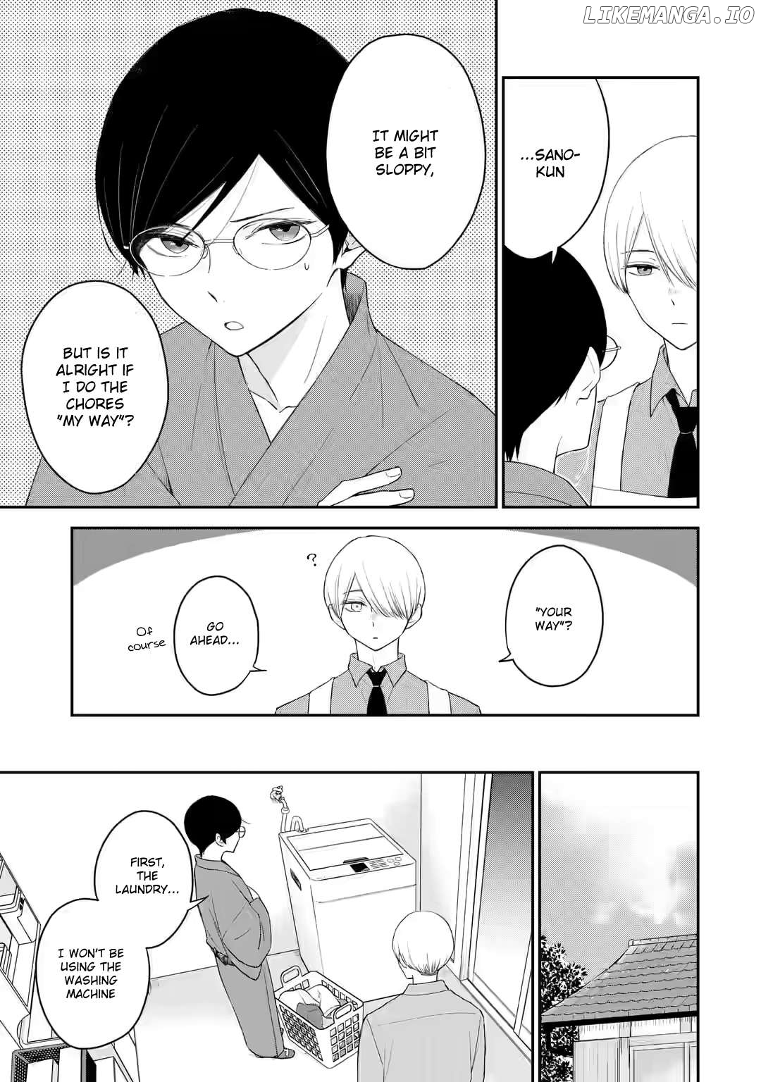 My Housemate Sano-kun Is Just My Editor Chapter 21.1 - page 9