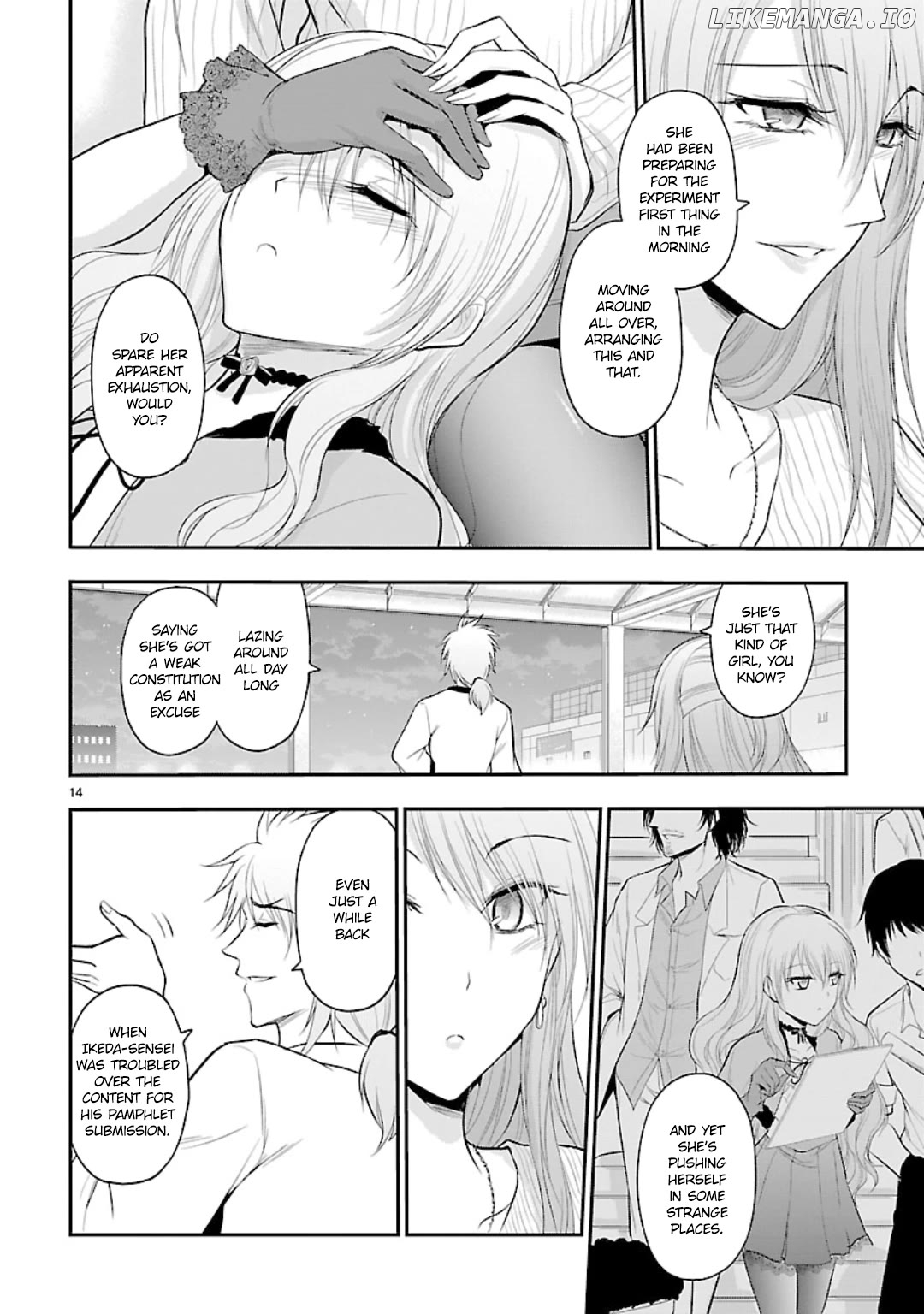 Rike ga Koi ni Ochita no de Shoumeishitemita Chapter 45 - page 14