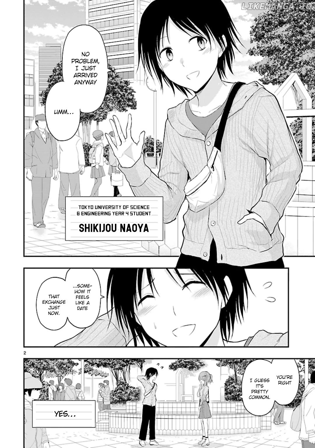 Rike ga Koi ni Ochita no de Shoumeishitemita Chapter 46 - page 2