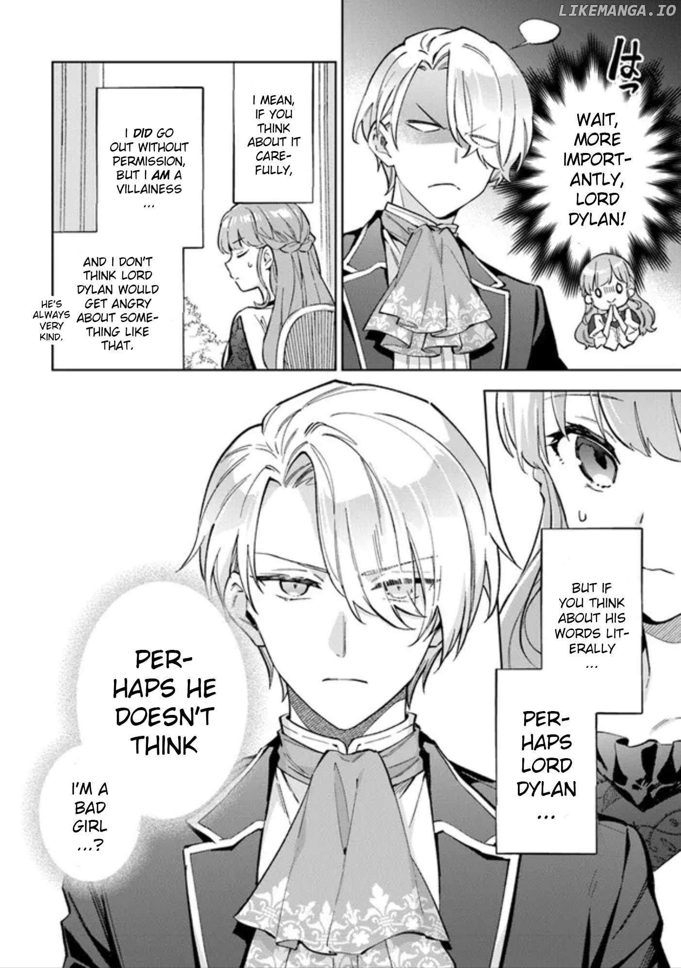 An Incompetent Woman Wants to Be a Villainess ~The Young Lady Who Married as a Substitute for Her Stepsister Didn't Notice the Duke's Doting~ Chapter 7 - page 4