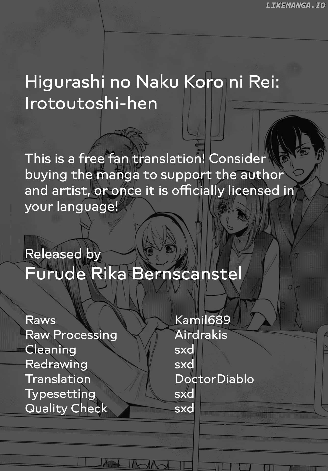 Higurashi No Naku Koro Ni Rei – Irotoutoshi-Hen Chapter 11.2 - page 13