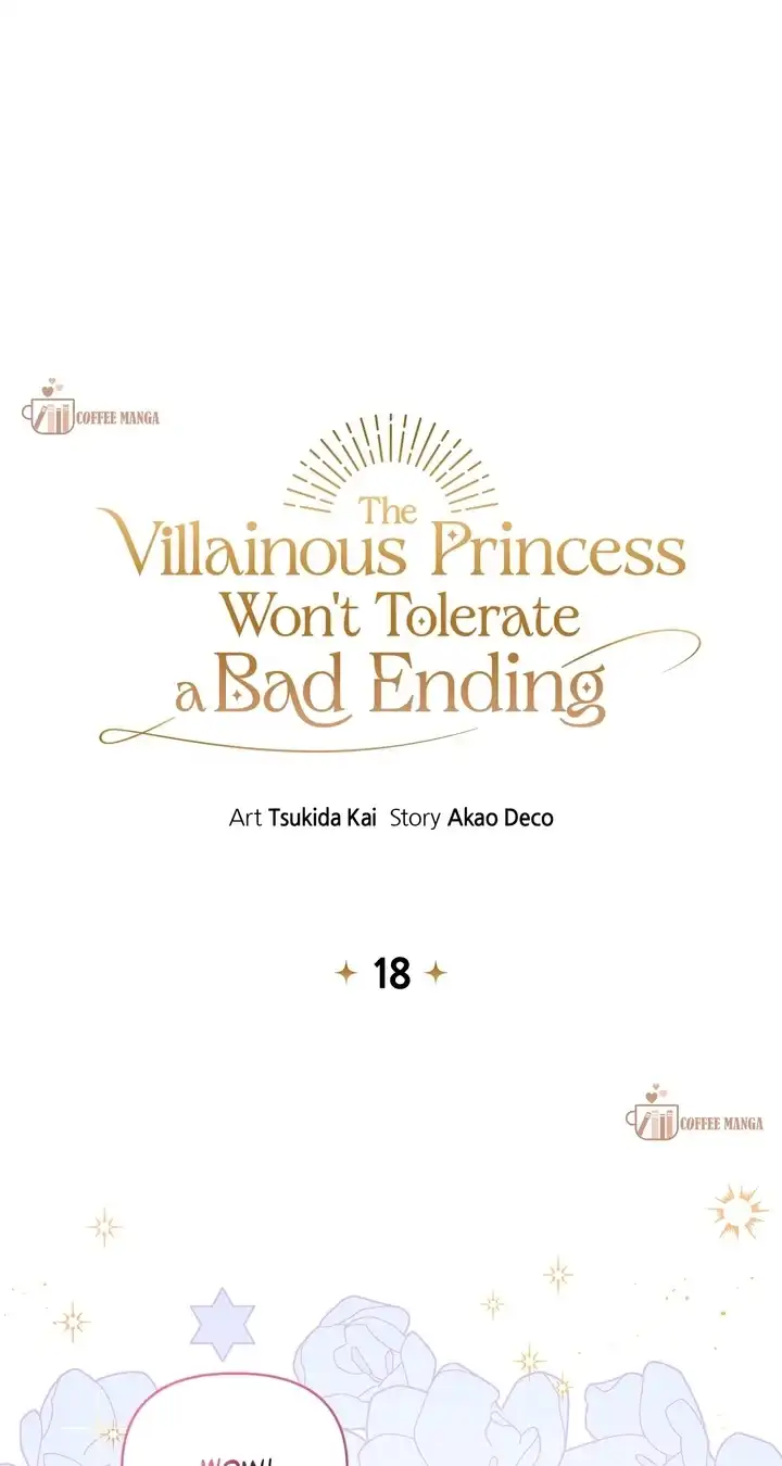 The Villainous Princess Won't Tolerate a Bad Ending Chapter 18 - page 1