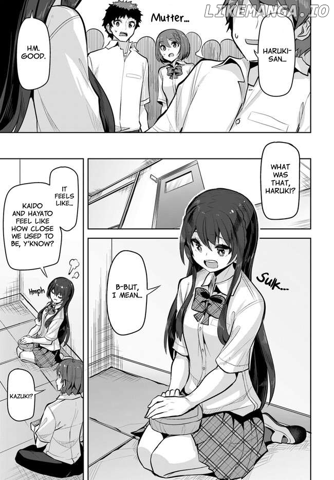 Tenkosaki: The Neat And Pretty Girl At My New School Is A Childhood Friend Of Mine Who I Thought Was A Boy Chapter 22 - page 13