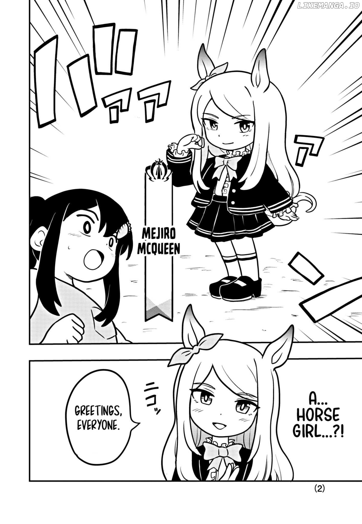 Uma Musume Pretty Derby Pisupisu☆Supisupi Golshi-Chan Chapter 4 - page 2