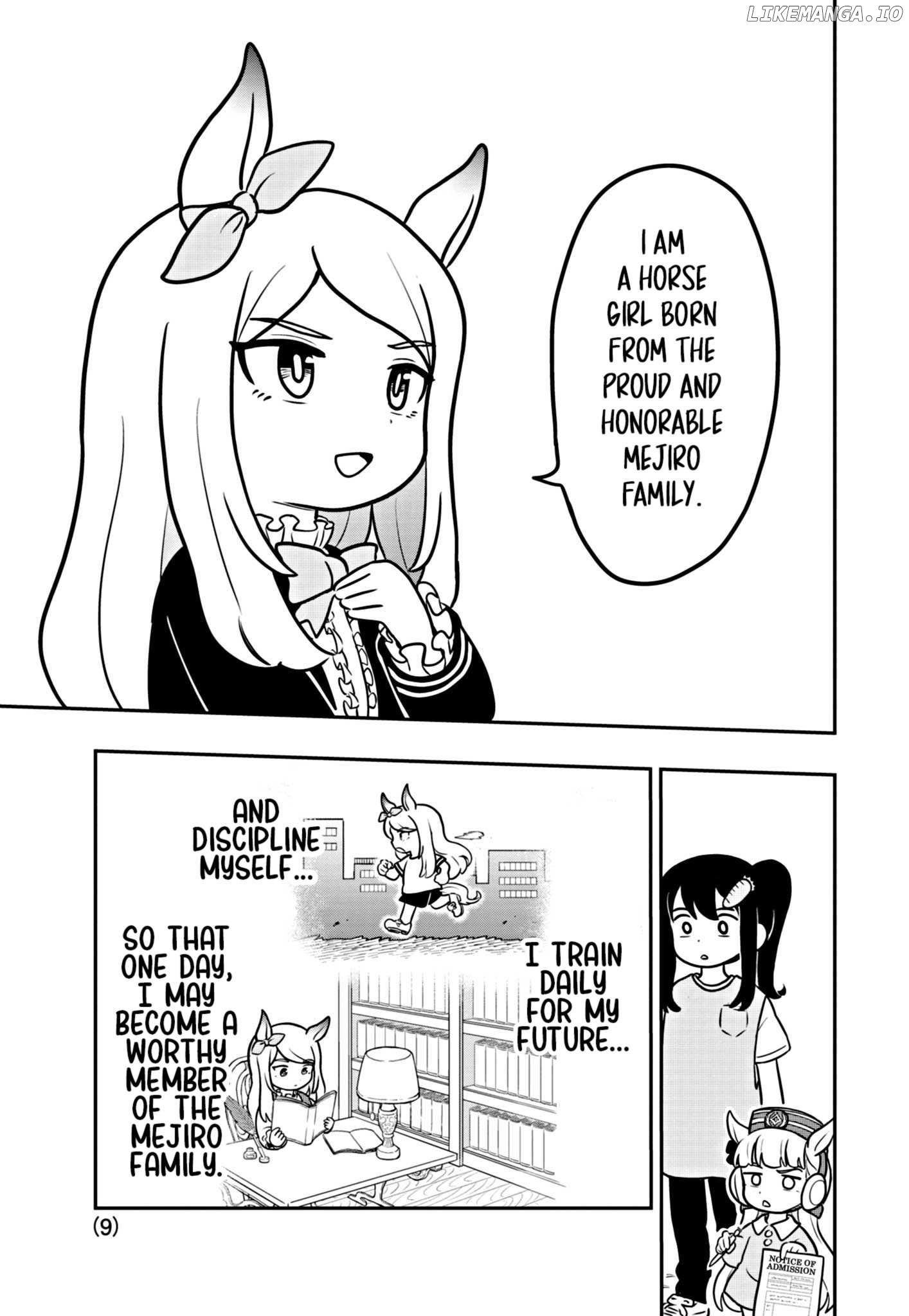 Uma Musume Pretty Derby Pisupisu☆Supisupi Golshi-Chan Chapter 4 - page 9