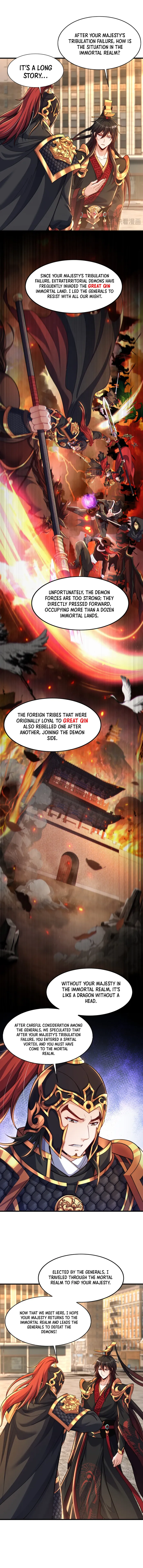 Emperor Qin returns! I am the Eternal Immortal Emperor Chapter 8 - page 4