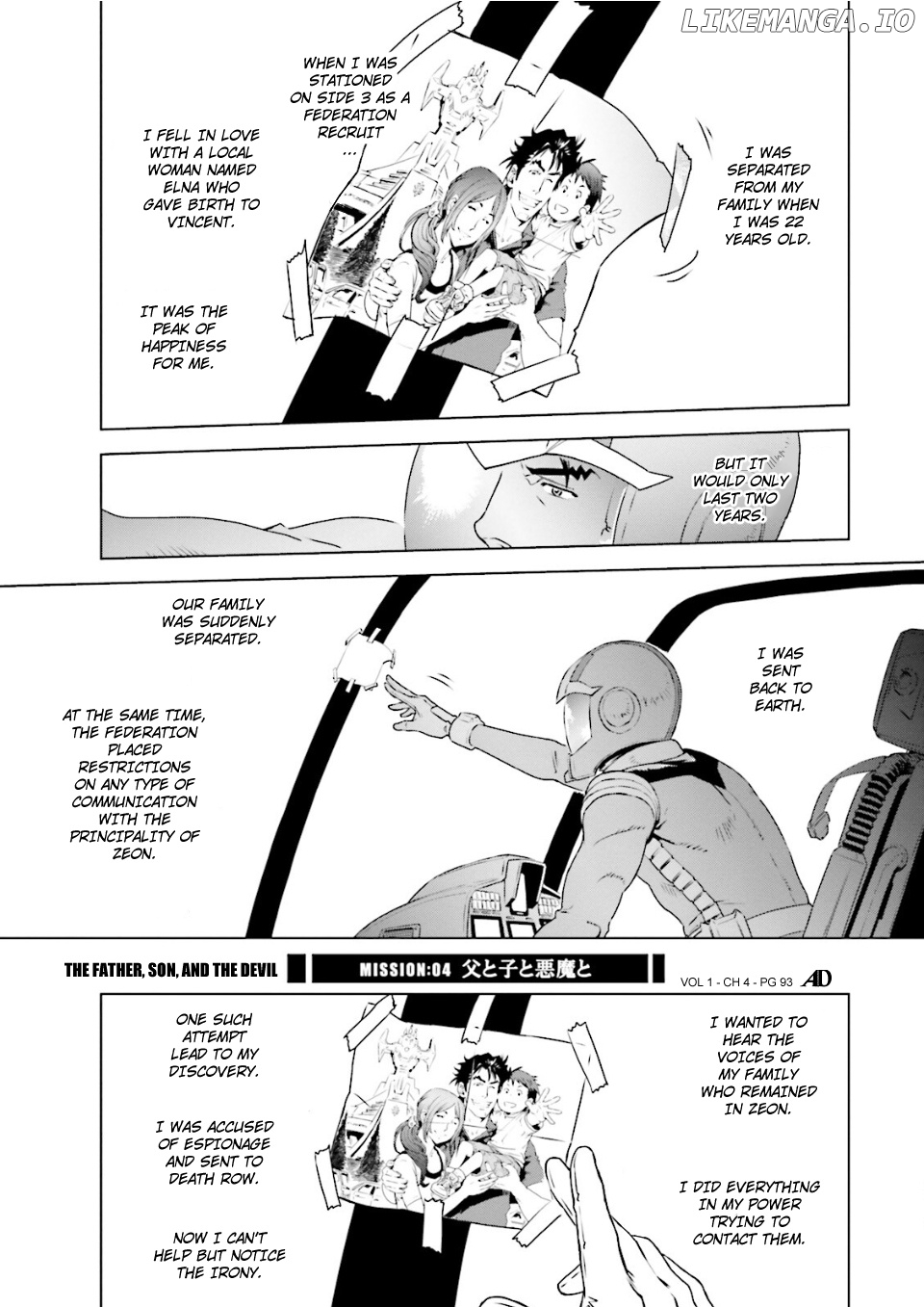 Mobile Suit Gundam Side Story - Missing Link Chapter 4 - page 1