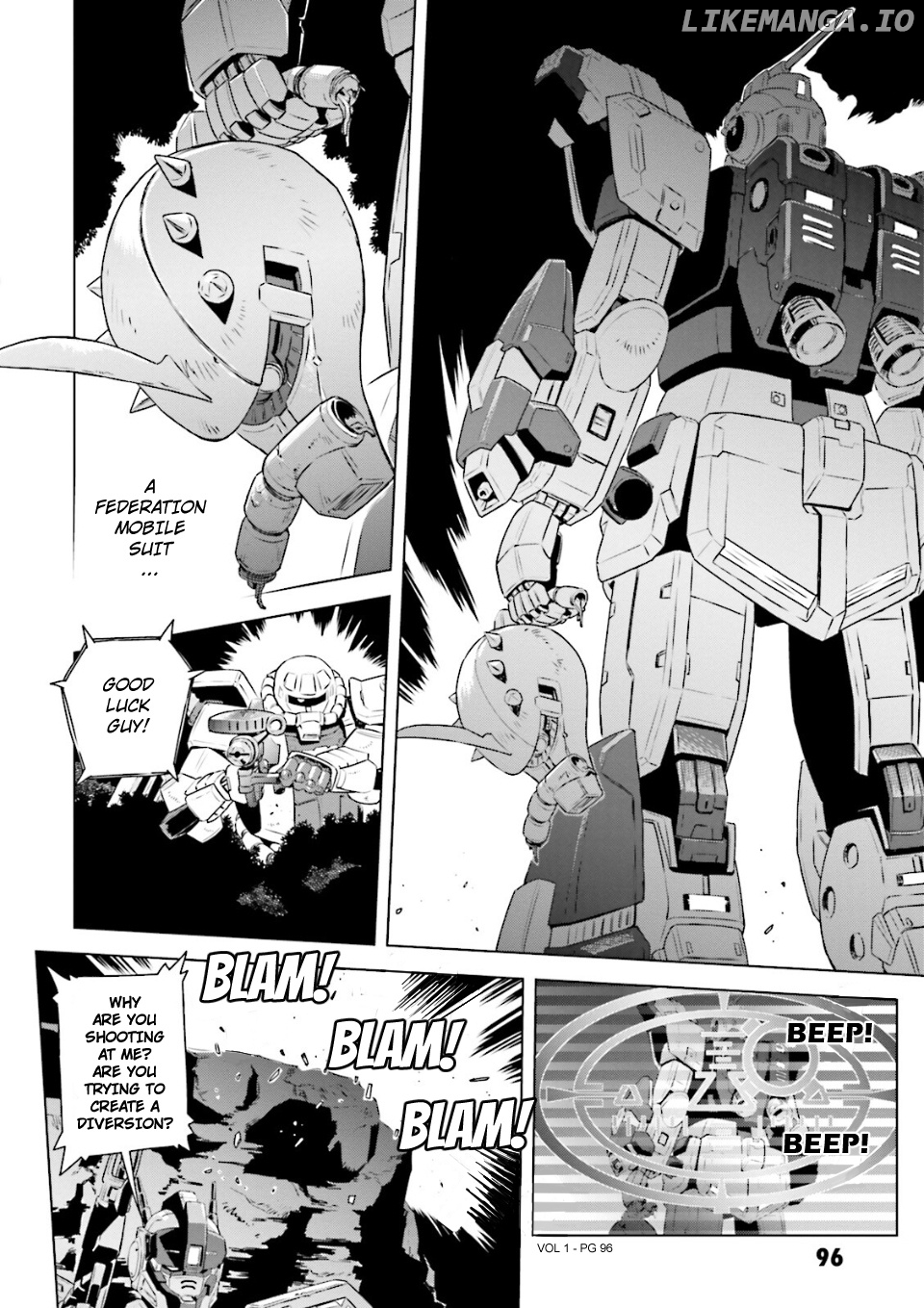 Mobile Suit Gundam Side Story - Missing Link Chapter 4 - page 4