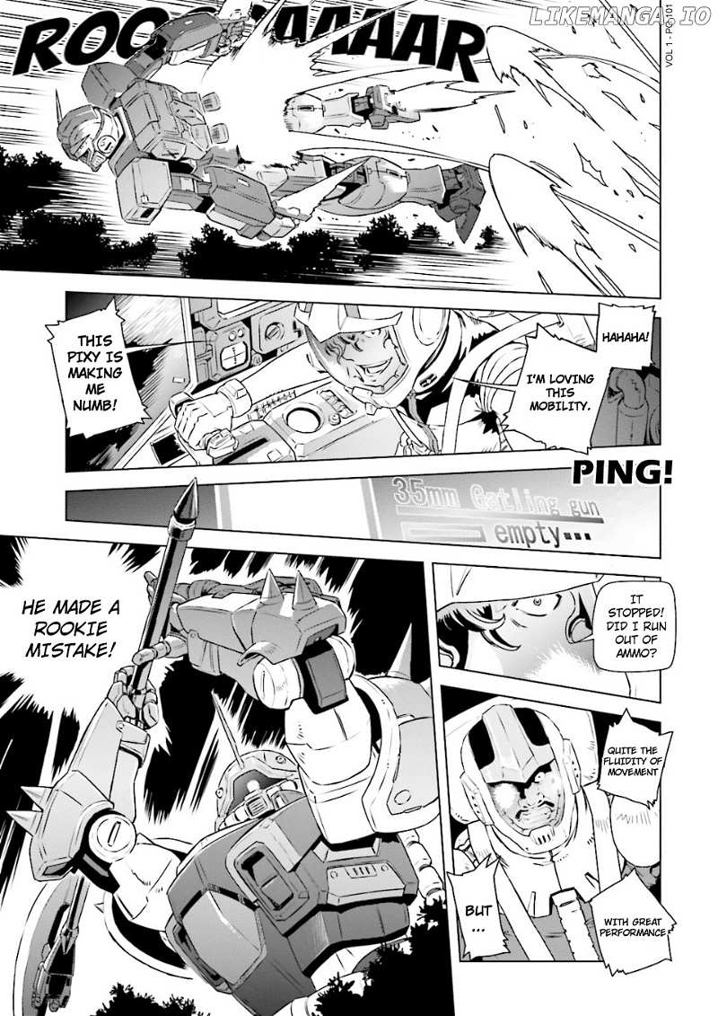 Mobile Suit Gundam Side Story - Missing Link Chapter 4 - page 9